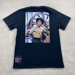 Shoe Palace X Bruce Lee Shirt Mens Large Black Be Water My Friend Graphic Tee
